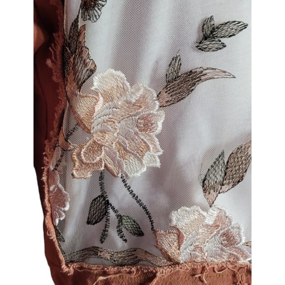 Refashioned sheer embroidered jacket Unique - Picture 4 of 7